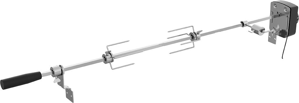 OUTDOORCHEF Drehspiess HEAT – 7,4 × 7,4 cm, für HEAT-Modelle, Edelstahl