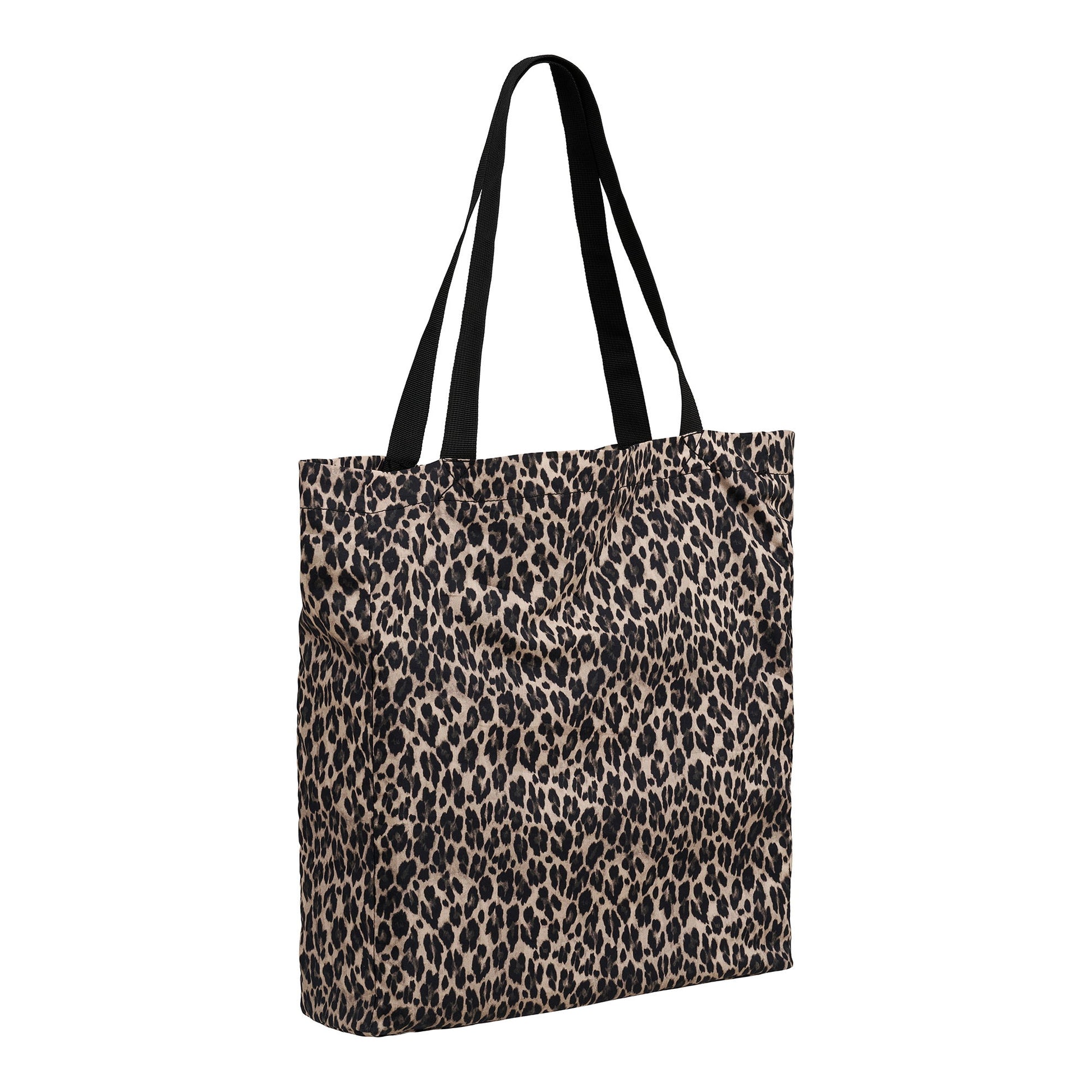 House Nordic Stofftasche, Baumwolle/Polyester, Leopardenmuster, 350×390×95 mm