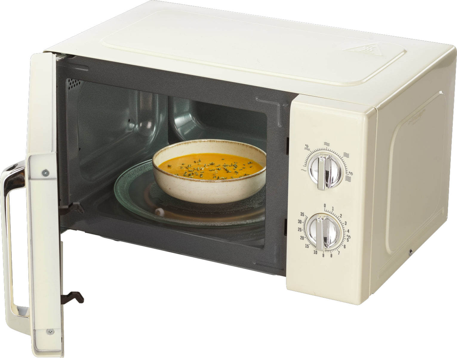 Gorenje Solo-Mikrowelle MO20E1HRL – 20 l, 700 W – beige