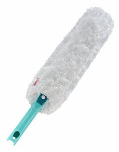 Leifheit Superduster XL Staubwedel – Mikrofaser – Weiss/Türkis