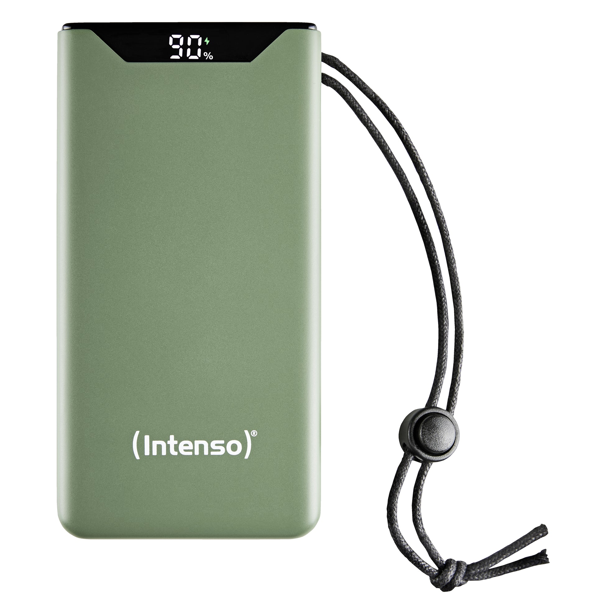 Intenso F20000 Powerbank 20'000 mAh – 20 W PD, 1× USB-C, 1× USB-A, grün