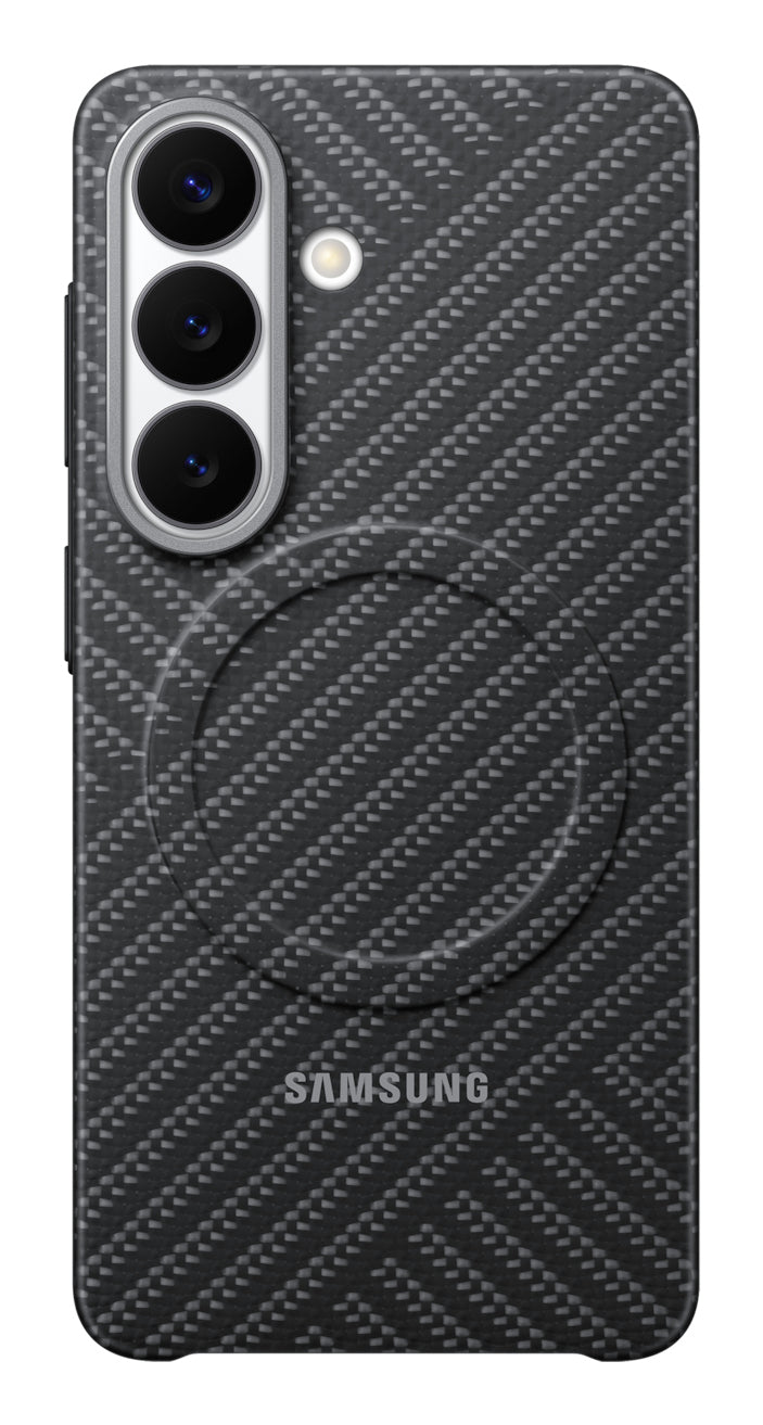 Samsung M1 Carbon – Backcover – für Samsung Galaxy S26, Dunkelgrau, Karbonfaser