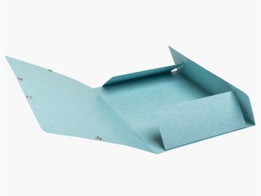 Exacompta Gummibandmappe Skandi A4 – 3 Klappen, Gummiband, Karton, Blau, bis 250 Blatt