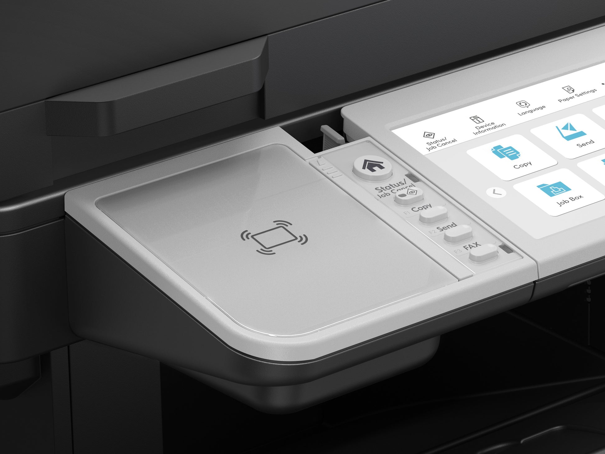 KYOCERA ECOSYS MA5500ifx – S/W Laser-MFP A4, 4-in-1 – USB/LAN – Duplex, Duplex-ADF – 55 ppm S/W