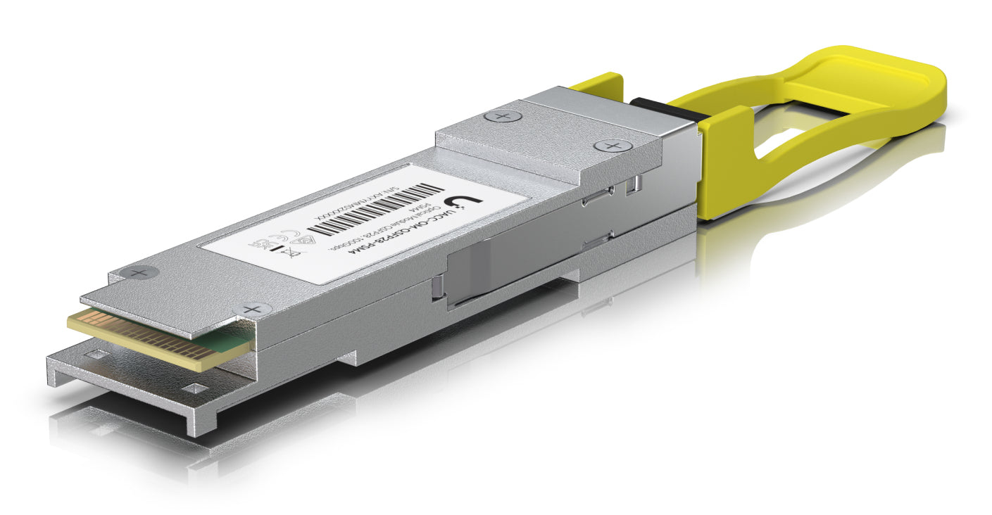 Ubiquiti QSFP28 SFP-Transceiver – 100 Gbit/s, Singlemode (SMF), 1310 nm, 2 km, MPO-12