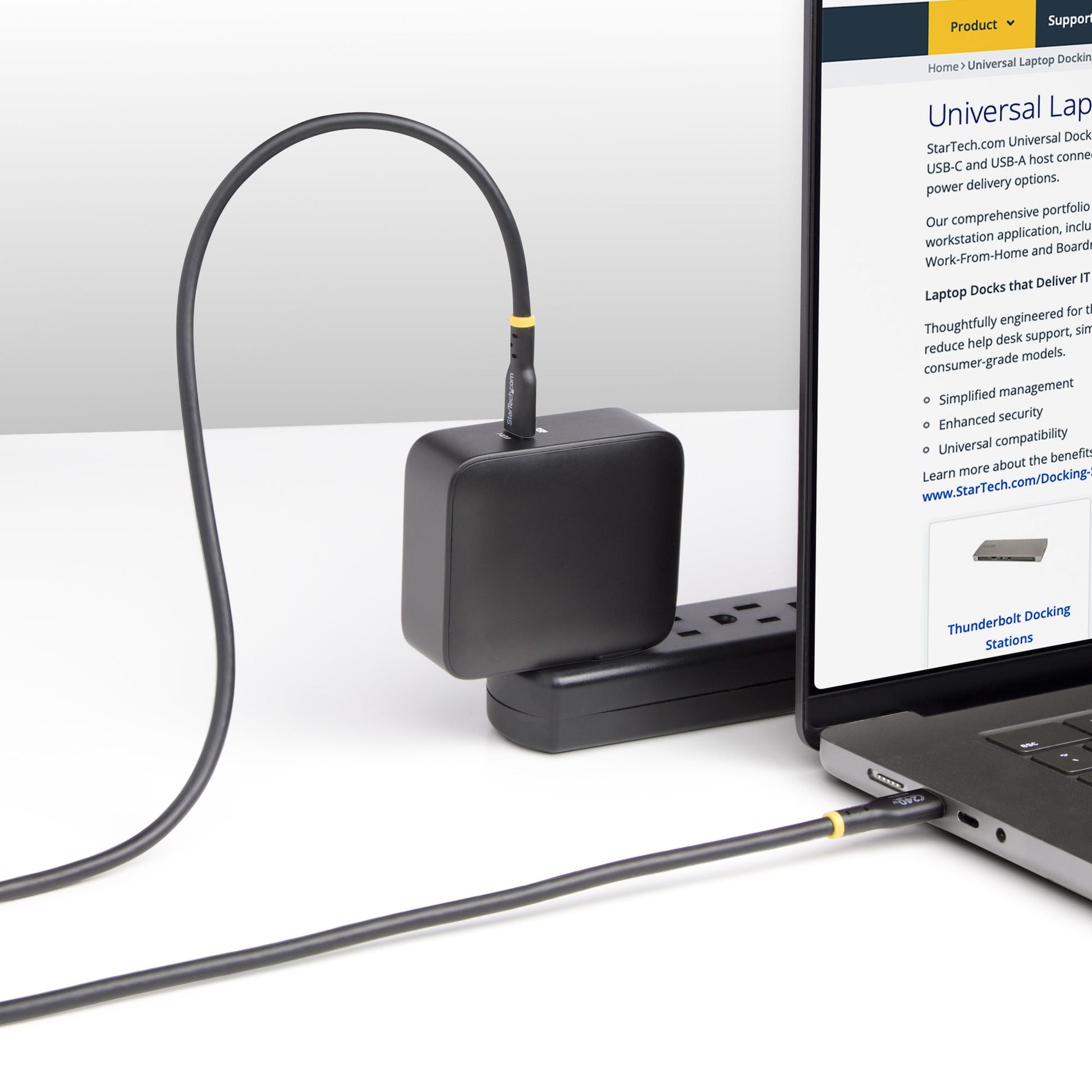 StarTech.com USB-C auf USB-C Kabel – USB 2.0 (480 Mbit/s) – 3 m – PD 240 W – TPE-Mantel, USB-IF zertifiziert