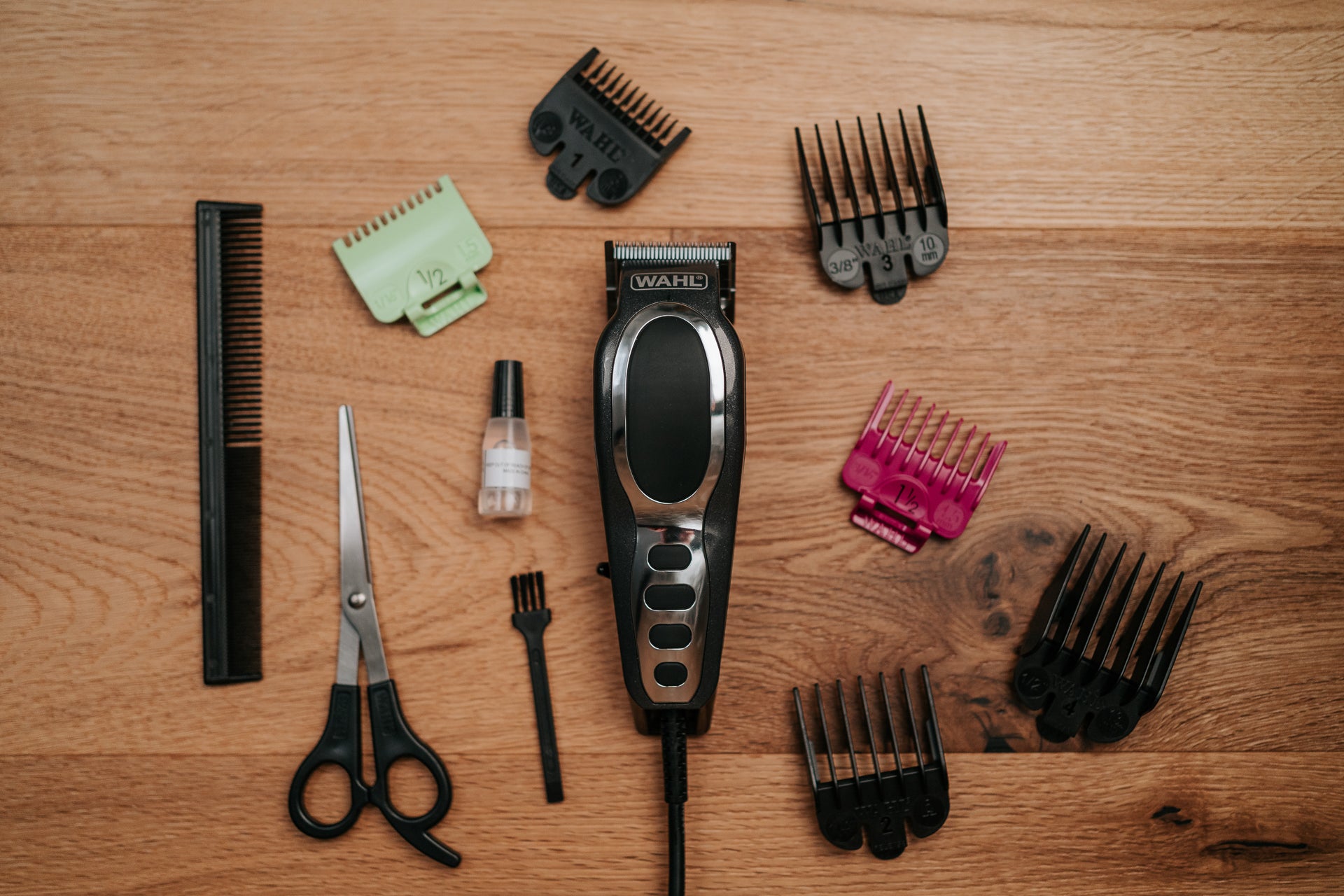 Wahl Haarschneider Close Cut Pro – Netzbetrieb, 0,6–13 mm, 7 Stufen, Grau