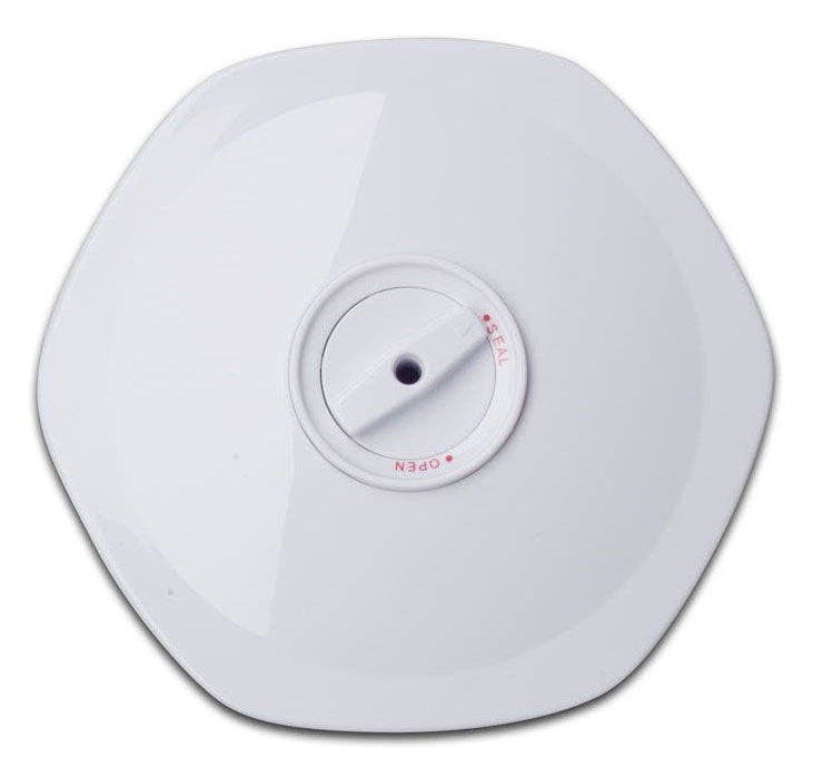 Solis Vakuumierbehälter – sechseckig – 700 ml, 1,4 l, 2 l – 3 Stk. – Transparent, Weiss