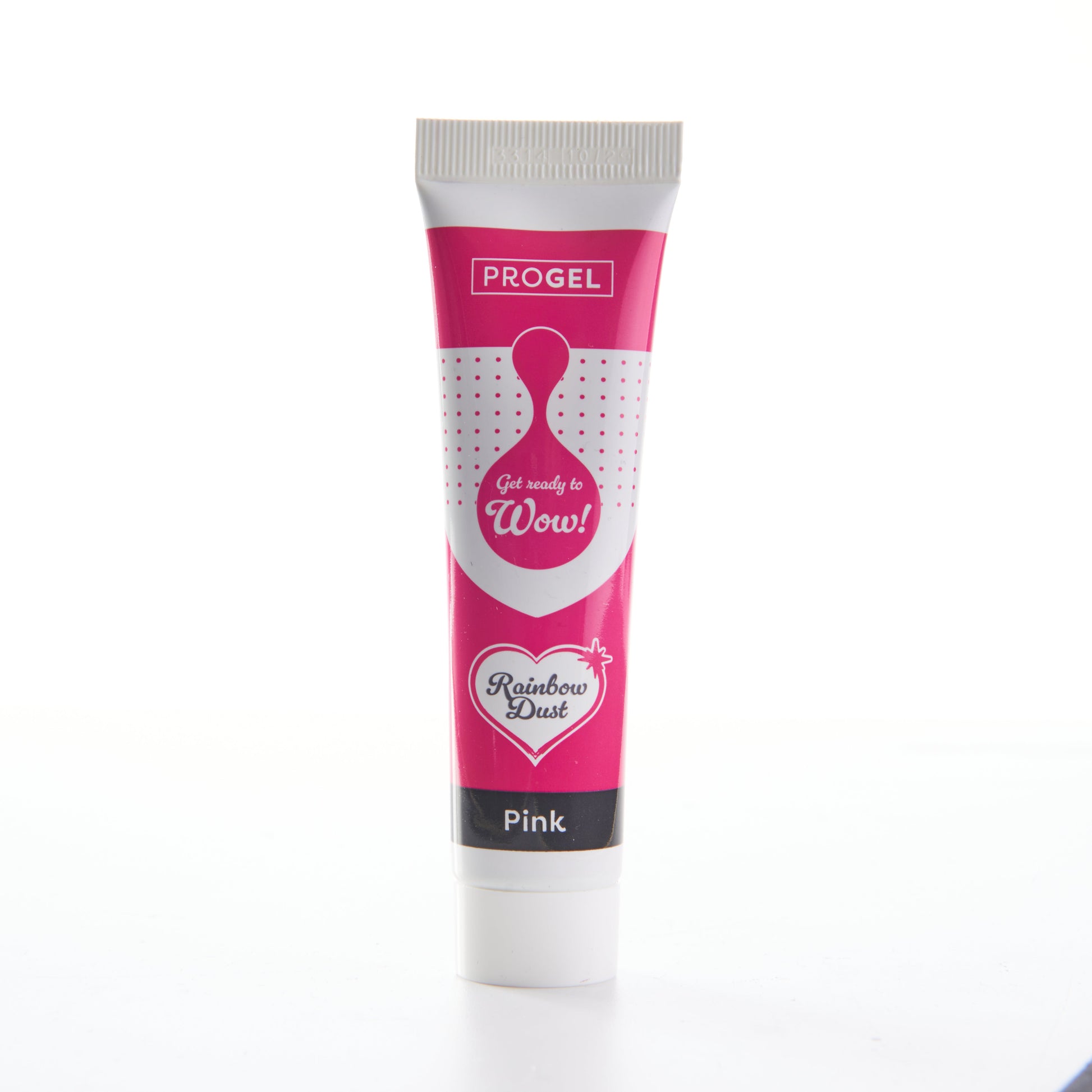 Rainbow Dust ProGel Lebensmittelfarbe Pink, Gel, vegan – 25 g