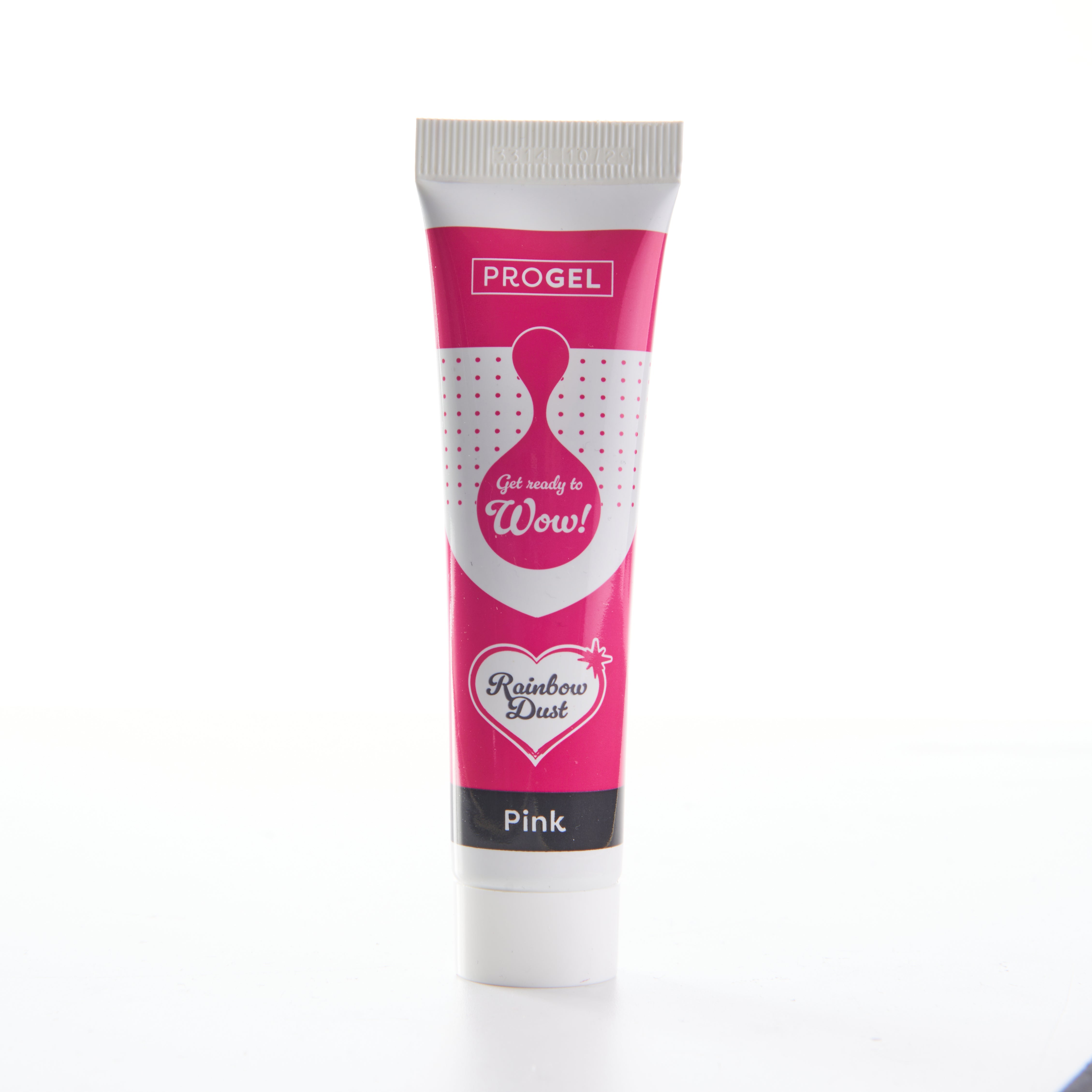 Rainbow Dust ProGel Lebensmittelfarbe Pink, Gel, vegan – 25 g