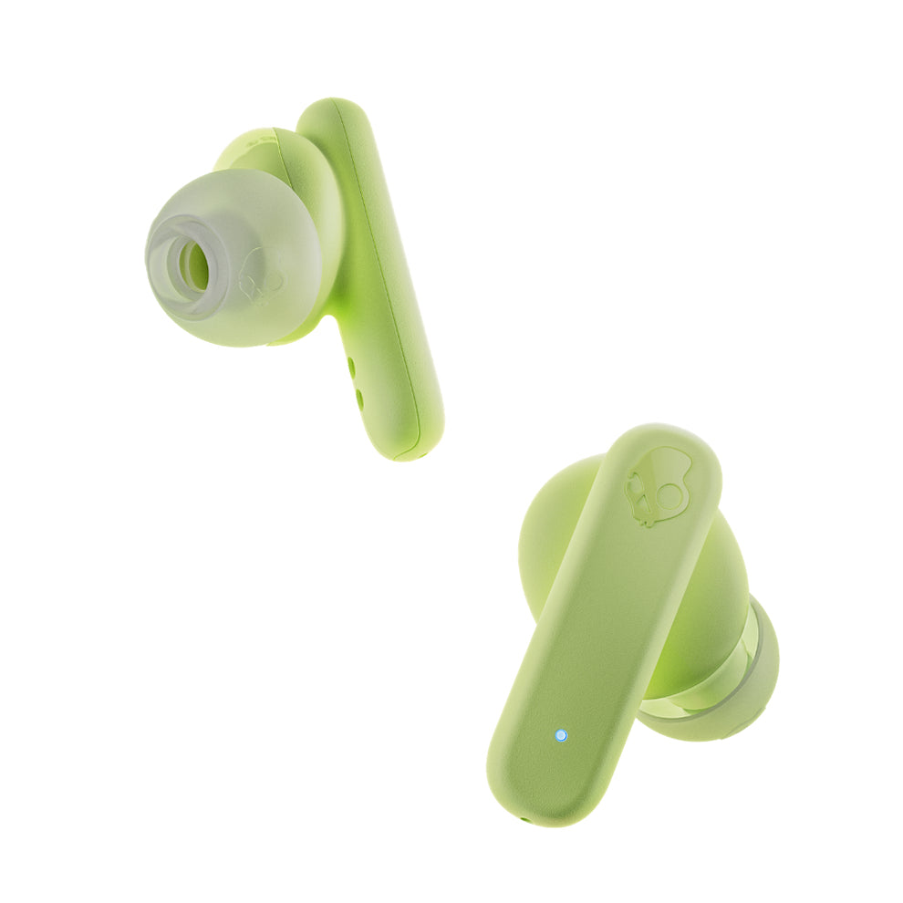 Skullcandy Smokin Buds TWS In-Ear – Stereo, mit Ladecase, Grün, BT 5.2