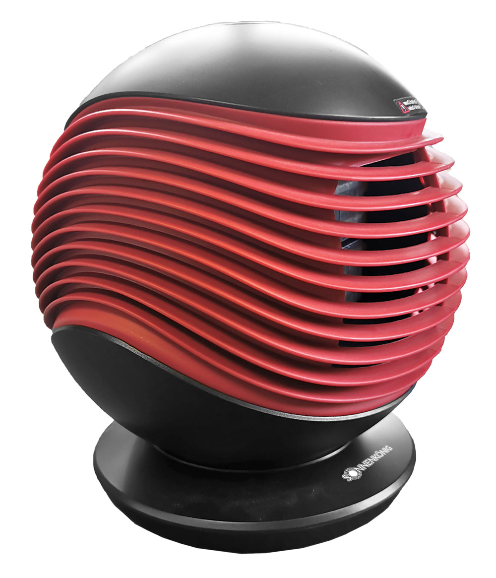 Sonnenkönig Heizlüfter Havanna – 1500 W, 49 dB, Fernbedienung, Timer, Oszillation 90°