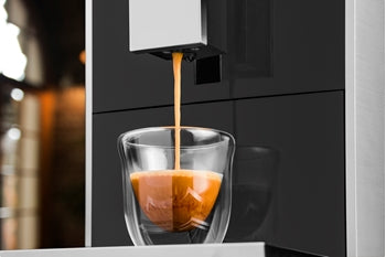 Trisa Crema One Touch 6220.4245 Kaffeevollautomat – 1,2 l, 130 g Bohnenbehälter, 19 bar, schwarz/silber
