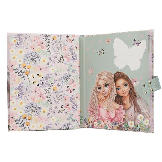 Depesche Tagebuch TOPModel Sommer – mit Code, Musik, Verschluss – 80 Seiten – 150 × 205 mm – Hardcover