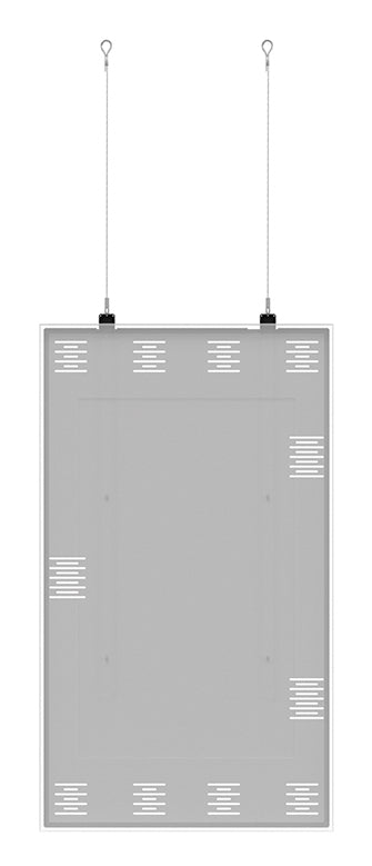 Hagor 8603 – Monitorhalterung, 1, Decke, bis 55", 25 kg, höhenverstellbar, schwarz