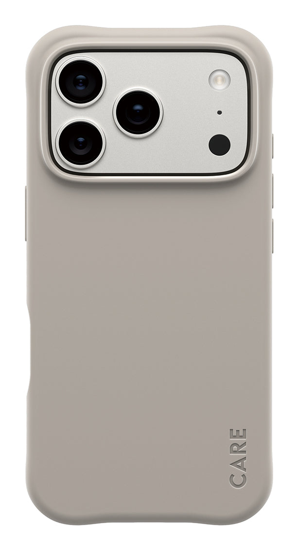 PanzerGlass Backcover Samba – für Apple iPhone 17 Pro – Beige – TPU – MagSafe-kompatibel