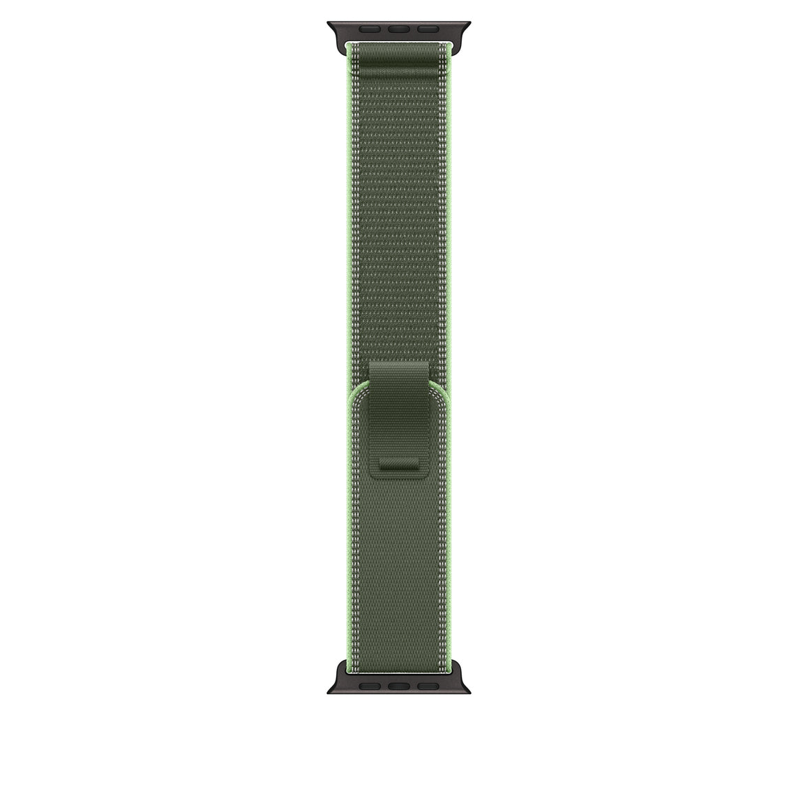 Apple Trail Loop – Armband – für Apple Watch 49 mm, Grün/Neon, M/L, Spandex