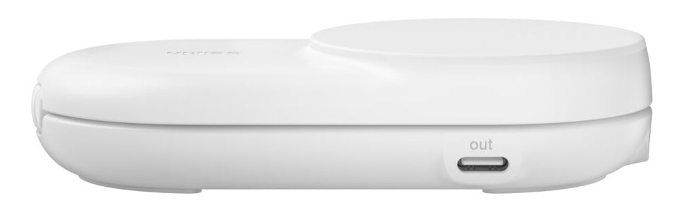 Belkin ULTRACHARGE Ladestation – 25 W, Qi2, magnetisch, klappbar, 2-in-1 – für Qi2-kompatible Geräte