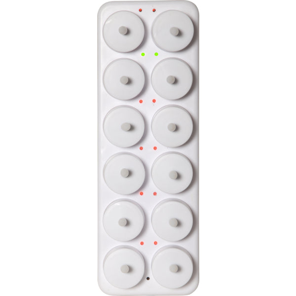 Star Trading LED-Teelicht – Warmweiss, Akku, IP20, 12er-Pack – Weiss