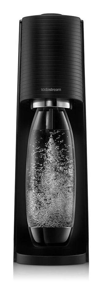SodaStream Wassersprudler, 1 Flasche (1 l, Kunststoff), 60 l, Schwarz