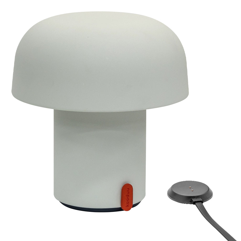Kooduu Tischleuchte Sensa – LED 1 W, 60 lm, 2700 K, dimmbar, Akkubetrieb, USB – Weiss