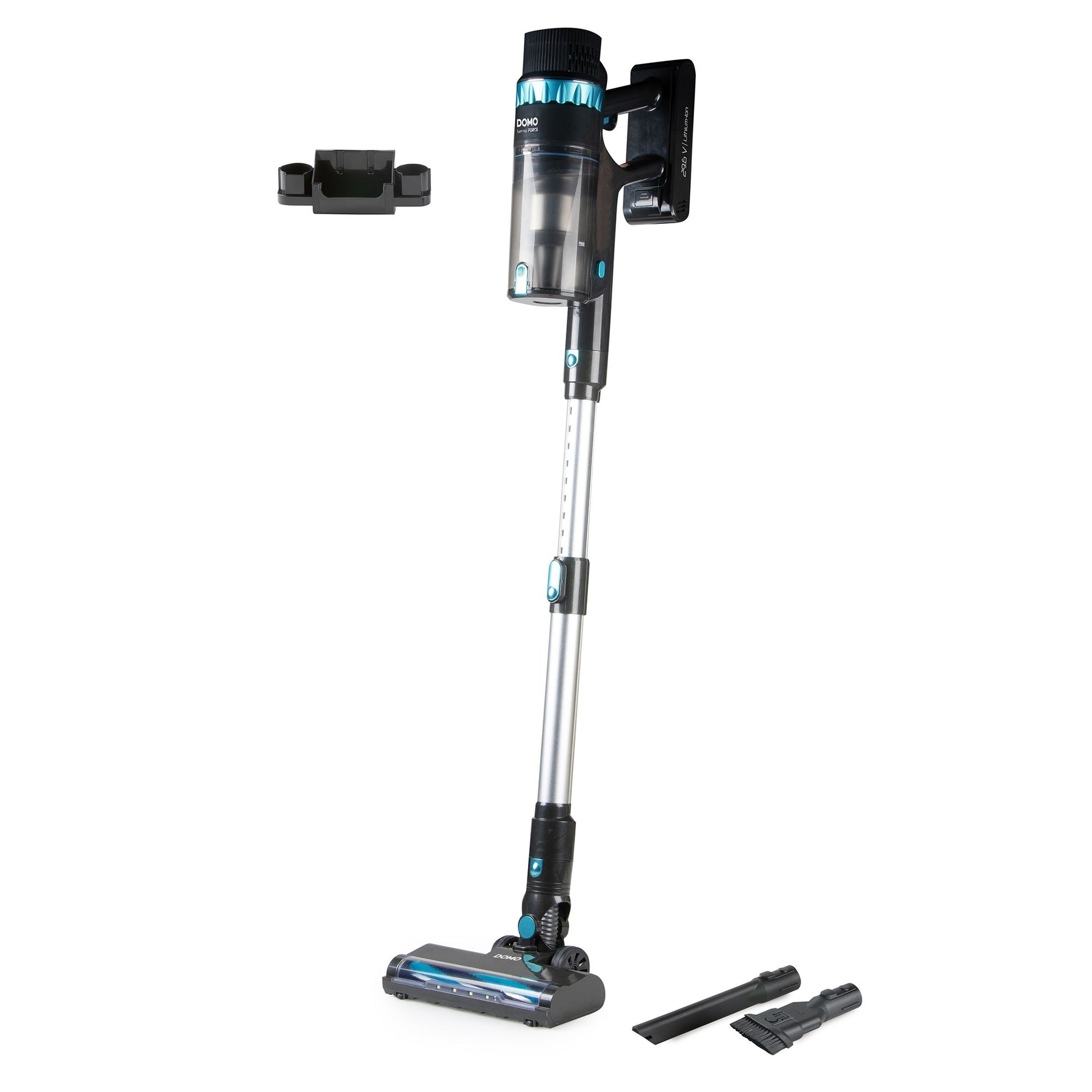 Domo Akkusauger DO244SV – 60 min, 0,8 l, Akkubetrieb, 30 V