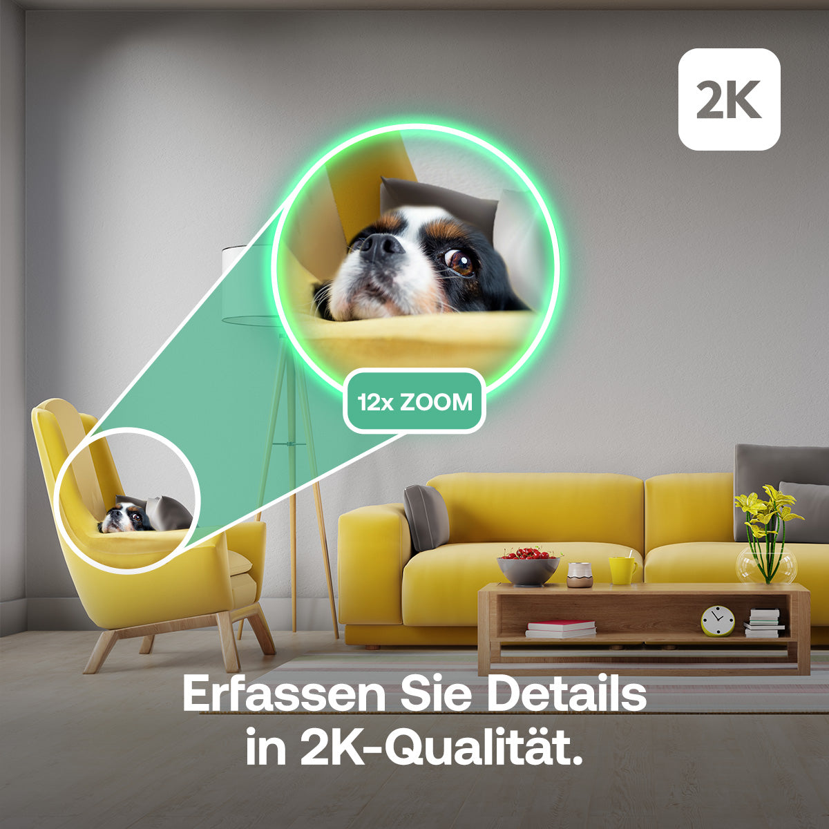 Arlo VMC3273 Netzwerkkamera – 3 MP, PTZ, IP65, 2er-Pack