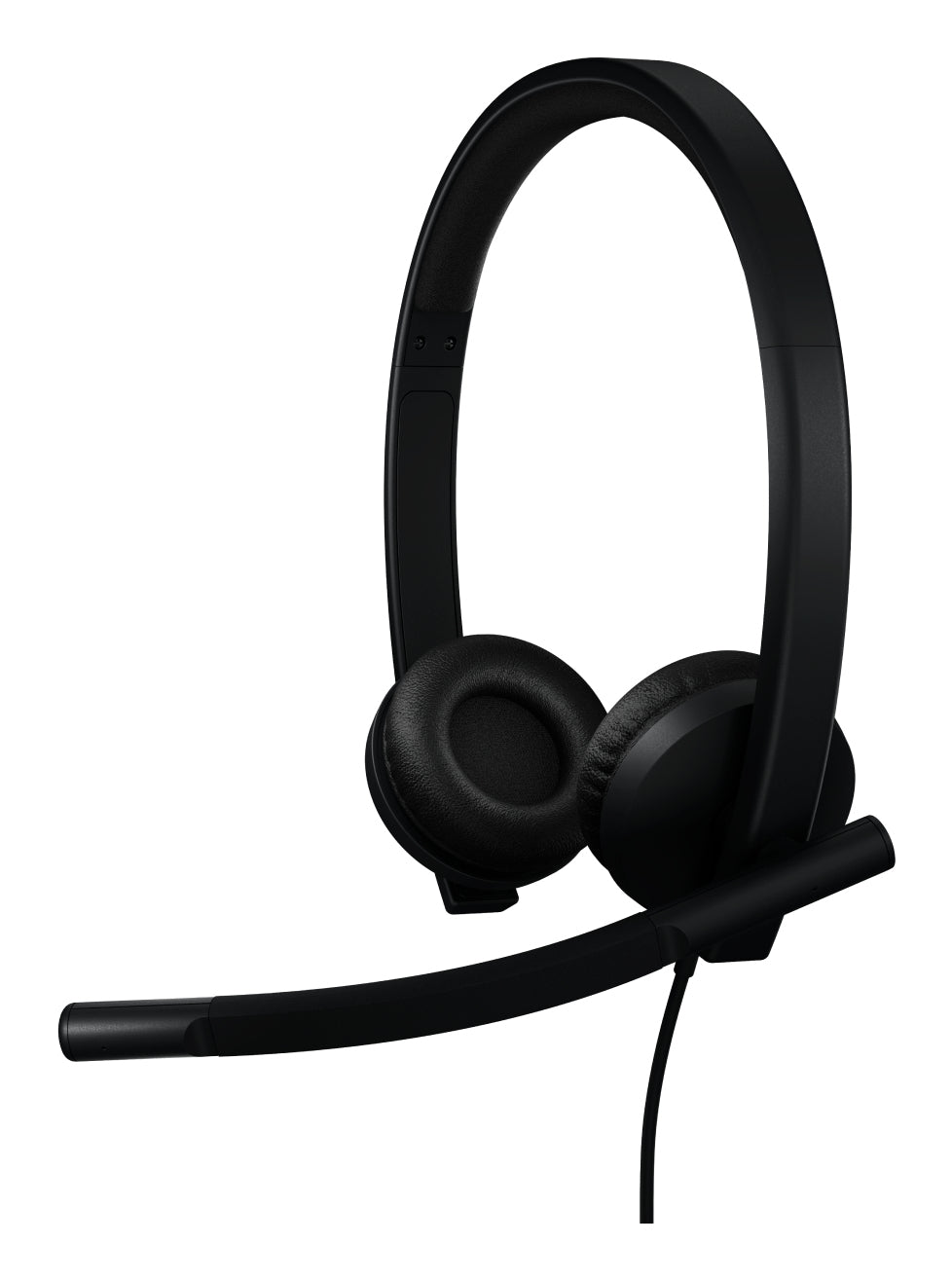 Logitech H570e – Duo Headset – USB‑A – für Microsoft Teams – Schwarz