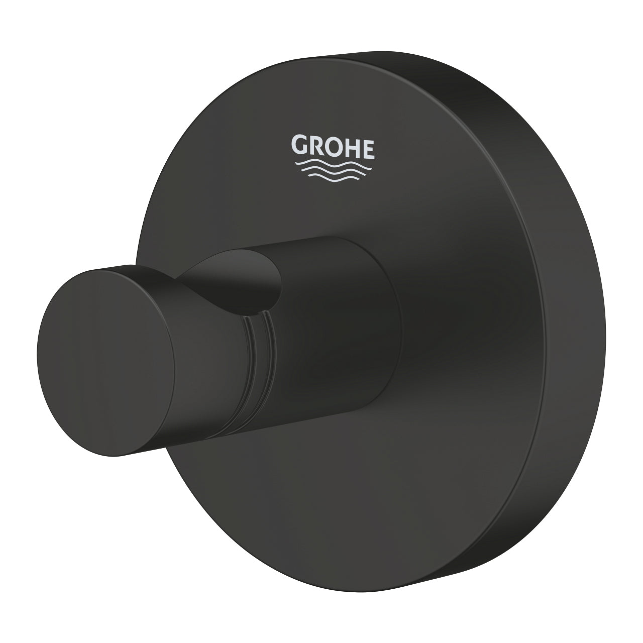 GROHE Haken Start – Metall, zum Schrauben, Schwarz