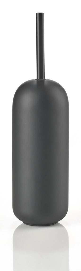 Zone Denmark WC-Bürstenset – Keramik, Stahl, Schwarz, H 41 cm, Ø 11,8 cm