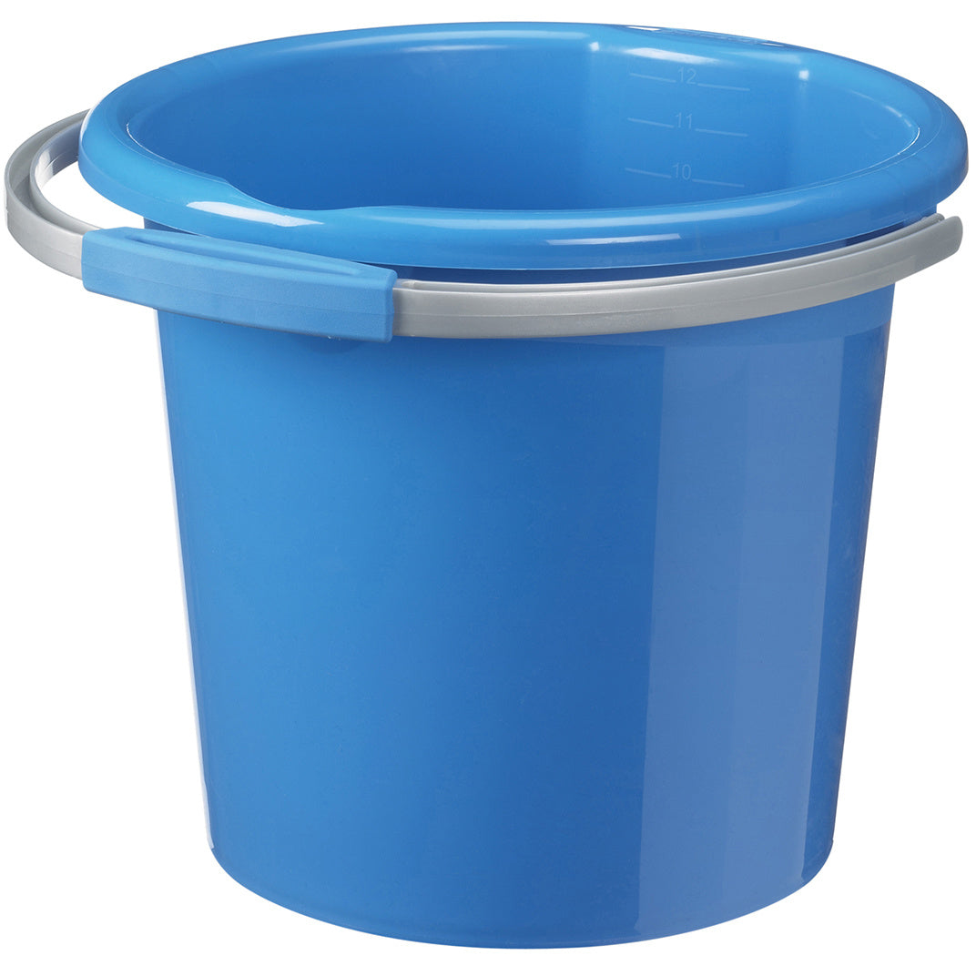 Sigma home Putzeimer Water-Line – 12 l – Kunststoff – Blau