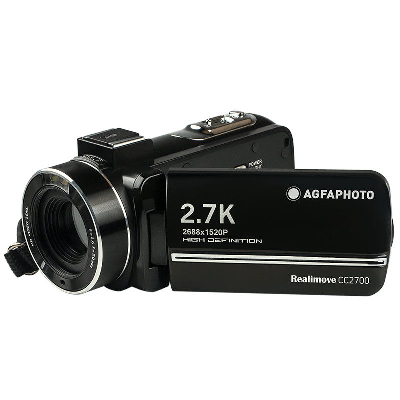 AgfaPhoto CC2700 – Camcorder, 2.7K, 24 MP