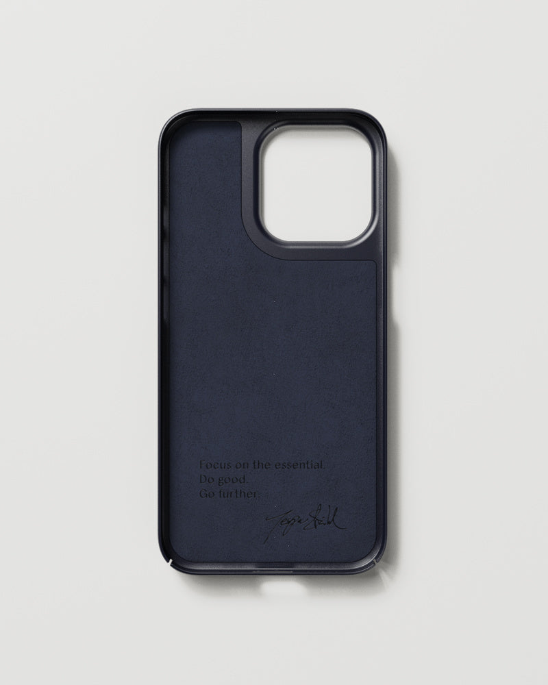 Nudient Thin Backcover – für Apple iPhone 13 Pro, MagSafe, Recycling-Kunststoff, Blau
