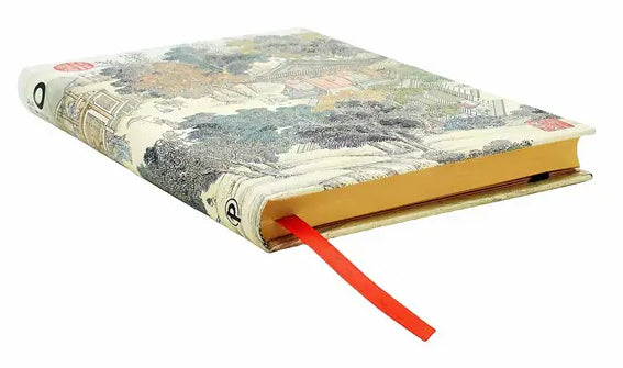 Paperblanks Notizbuch, 180 × 120 mm, liniert, Fadenheftung, Hardcover, 144 Seiten, 120 g/m² – mehrfarbig
