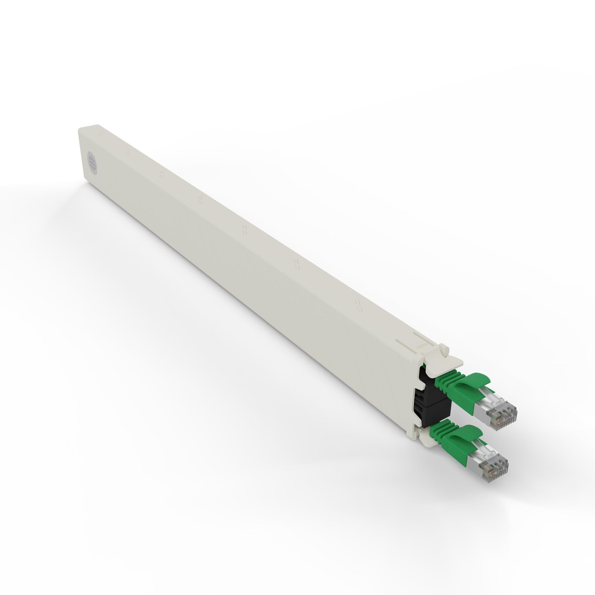 PATCHBOX Kassetten-Patchkabel – Cat6a U/FTP (STP), 0,8 m, Grün, RJ-45