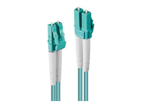 Lindy LWL-Patchkabel – LC–LC, Multi-Mode (OM3), 1 m
