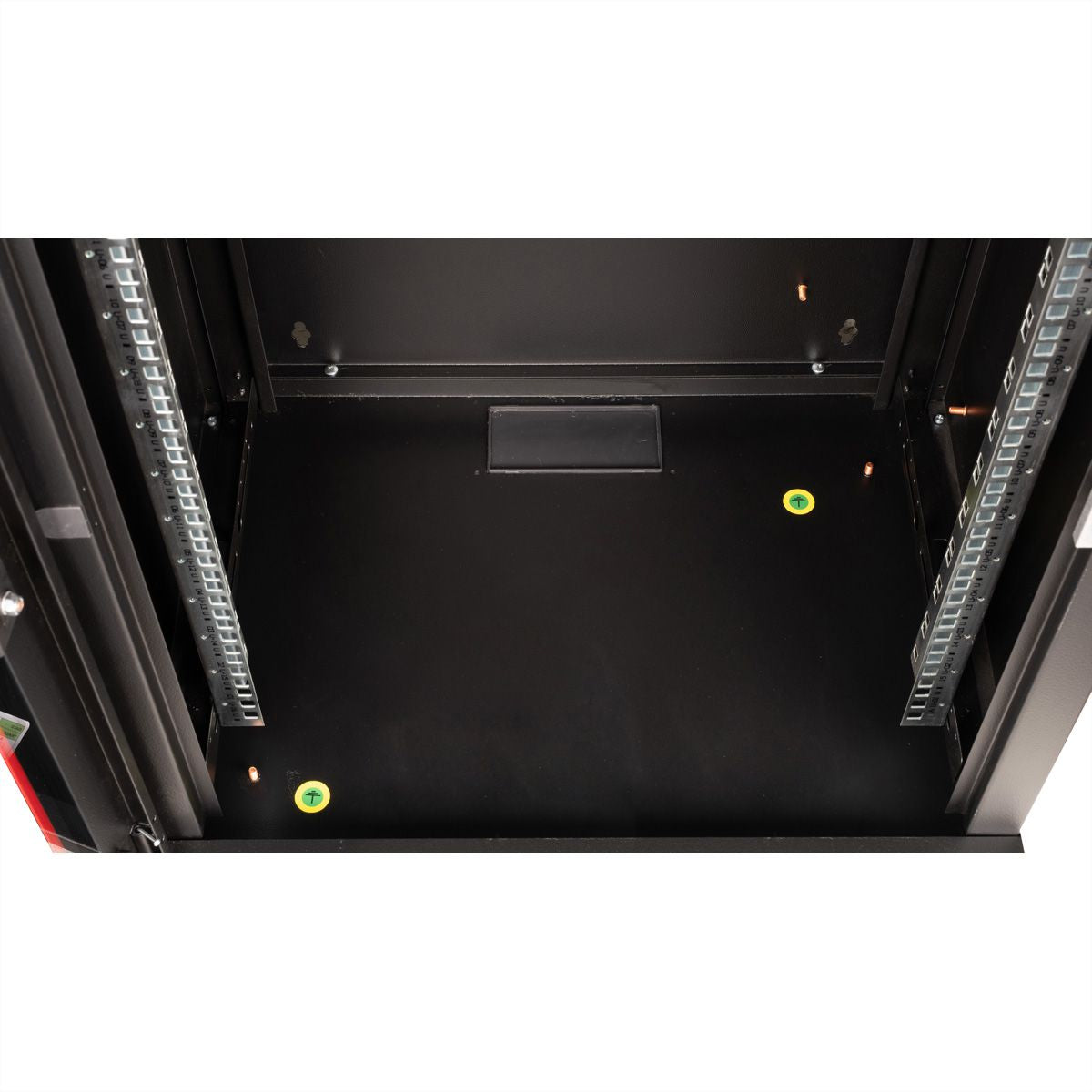 ROLINE Pro – 19" Wandverteiler 16U, IP20, abschliessbar, 600 × 450 × 818 mm, schwarz, Stahl