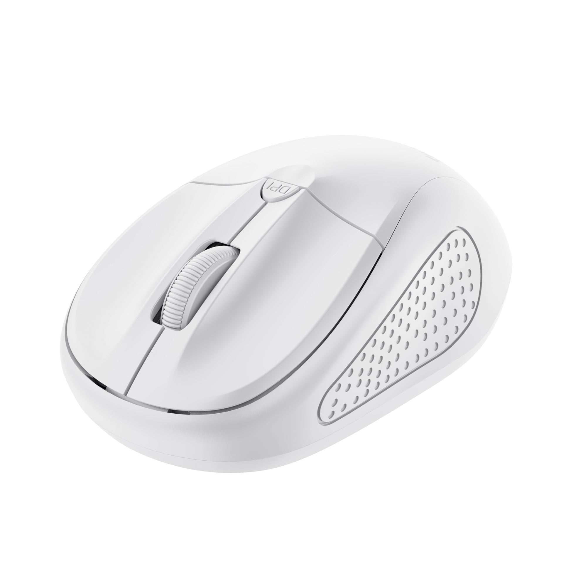 Trust Primo – Maus – Kabellos (2,4 GHz), 1600 DPI, beidhändig, Weiss