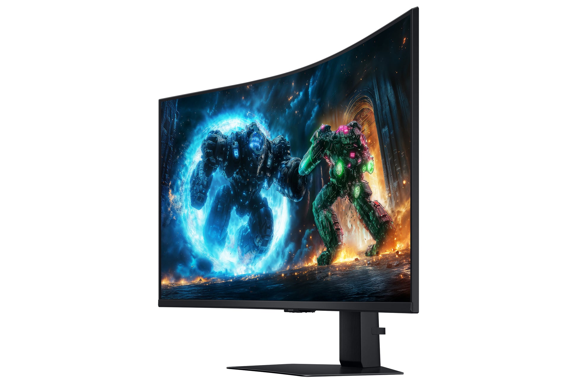 Samsung G75F – Monitor, 37", 3840 × 2160 (UHD 4K), LCD, Schwarz