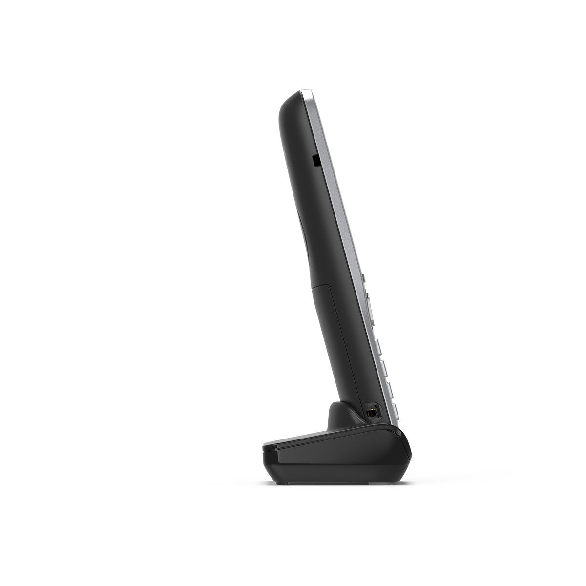Gigaset Comfort 500 A Duo – mit Anrufbeantworter, inkl. 2 Mobilteile, Schwarz/Silber