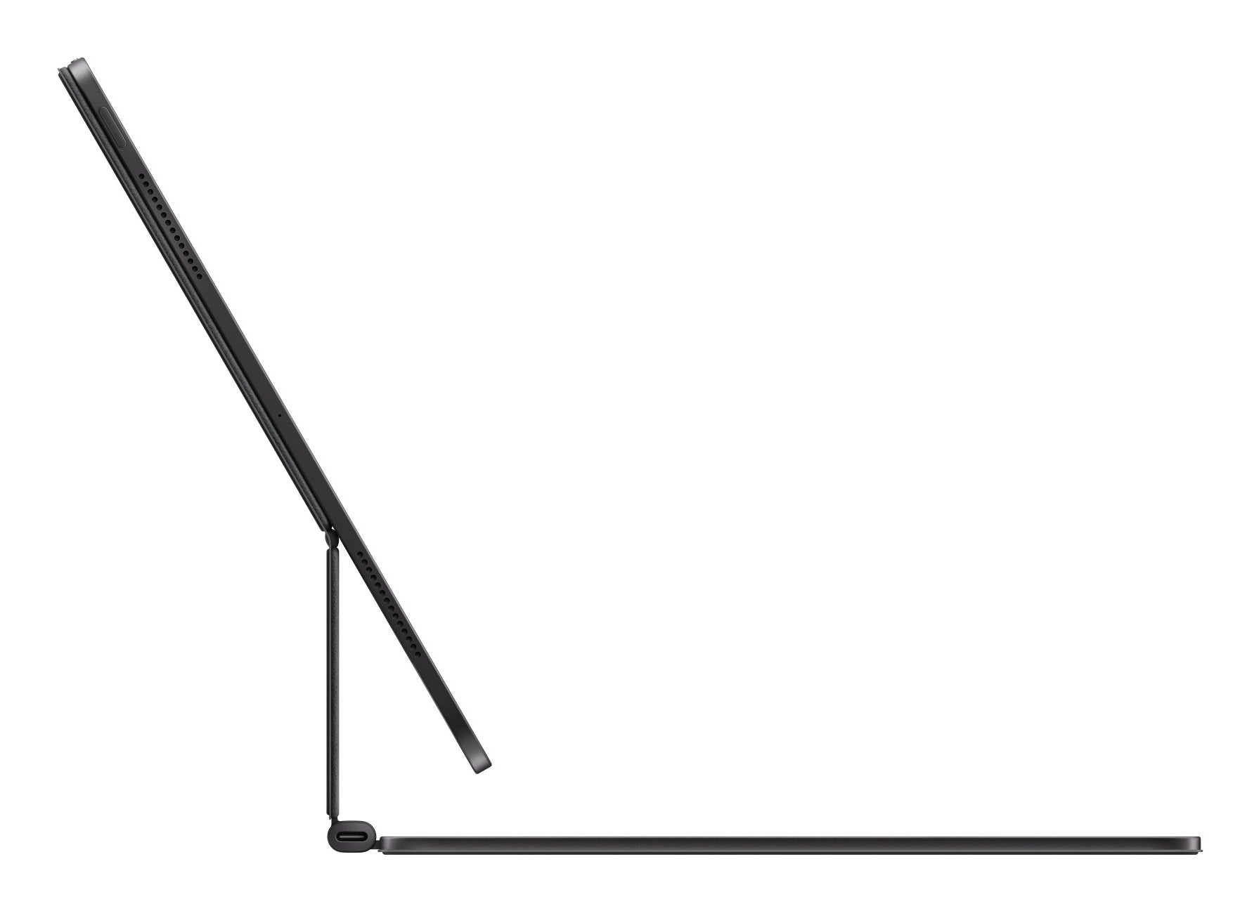 Apple Tastatur-Case für iPad Pro 13" (M4) – Kabellos, QWERTY (US) – mit Trackpad, Beleuchtung – Schwarz