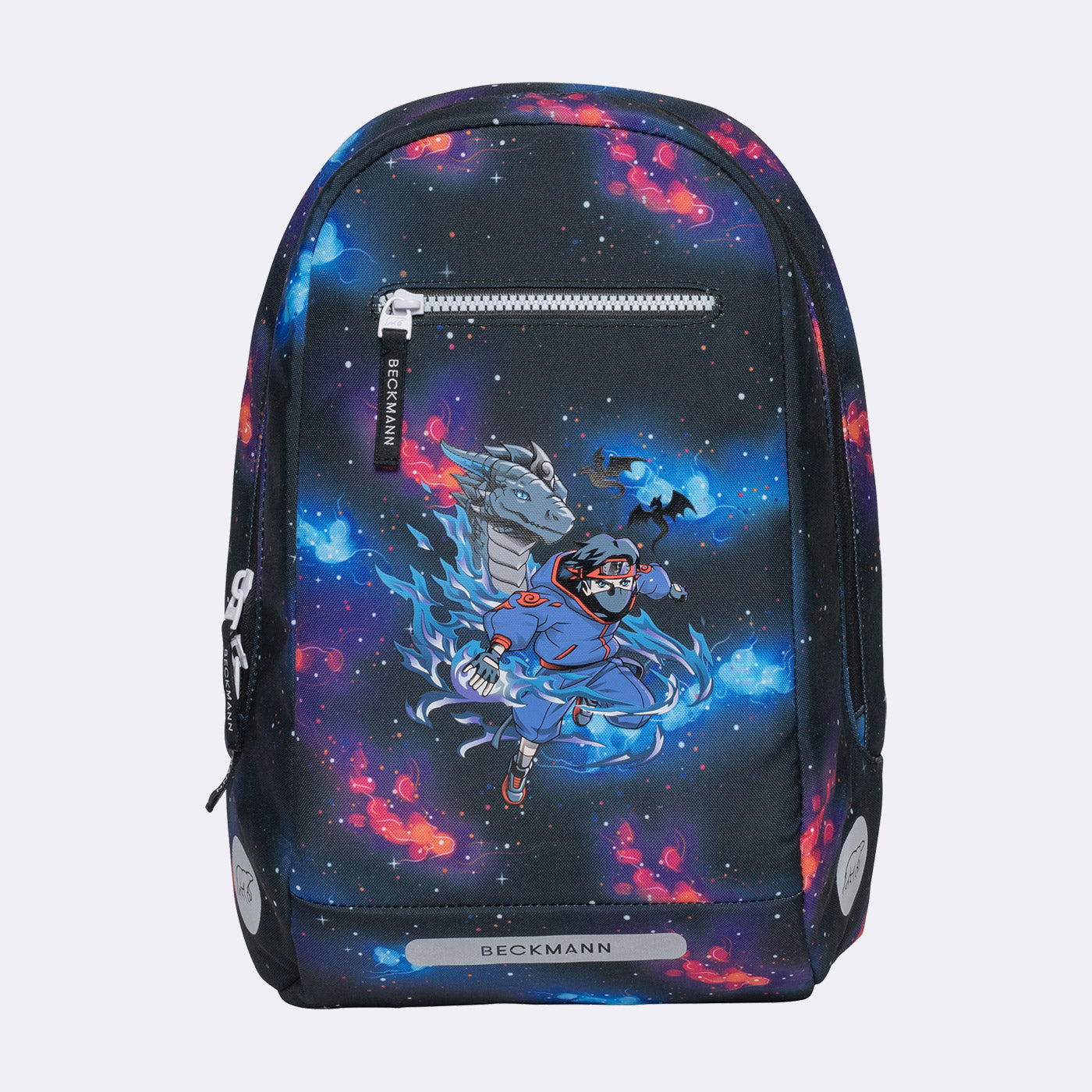 Beckmann Schulrucksack Classic 1st – 6-teilig – Ninja Elements – 24,0×37,0×25,0 cm – recyclingfähig