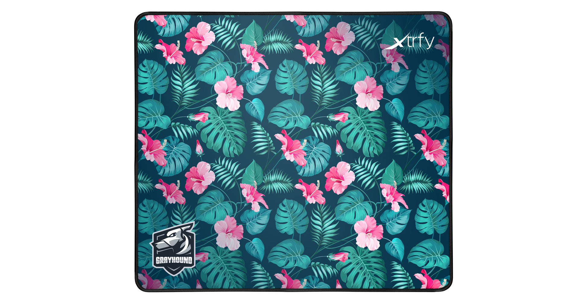 CHERRY XTRFY GP1 Tropical – Gaming-Mauspad – 460 × 400 mm, Tuch, Mehrfarbig