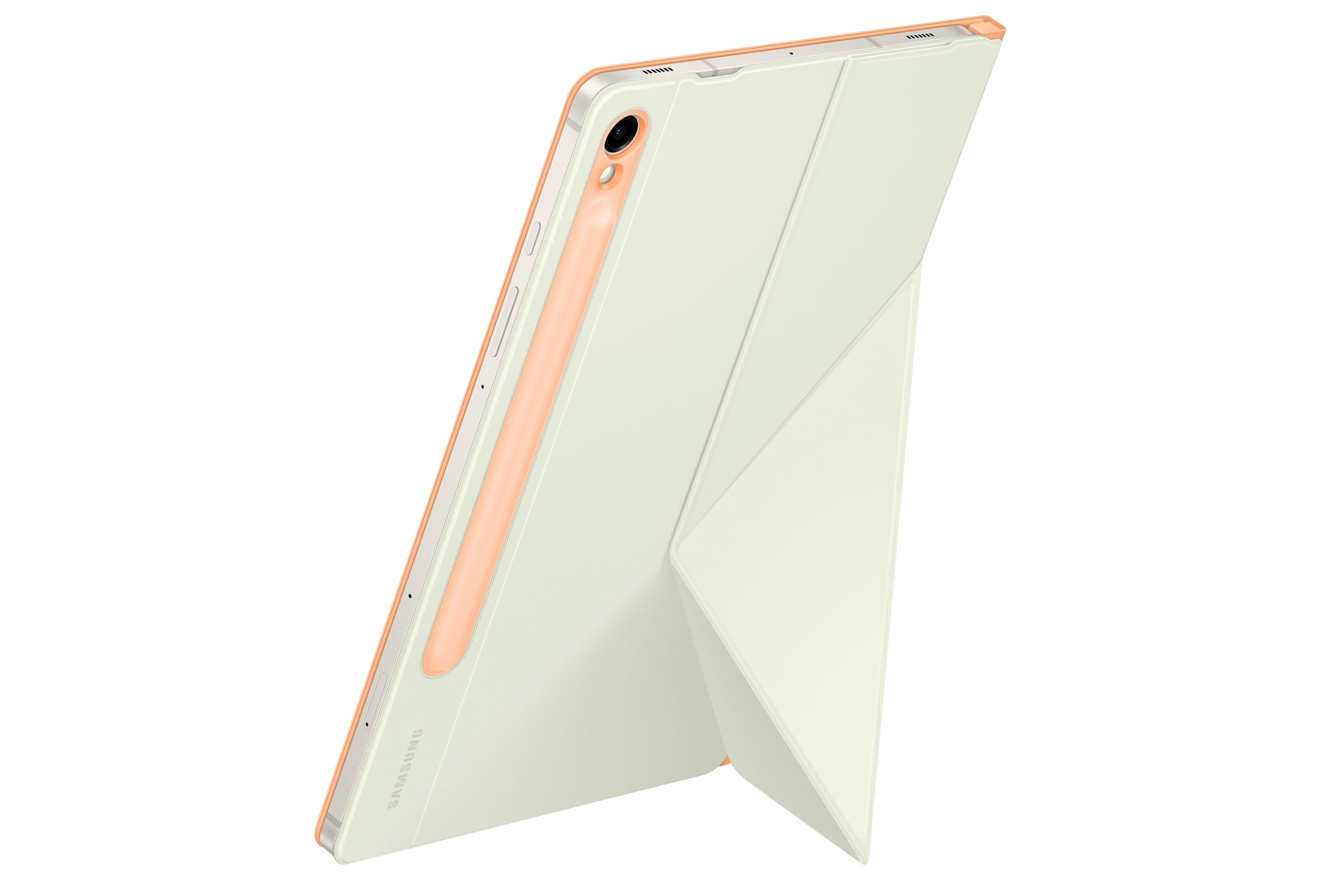 Samsung Book Cover EF-BX710 Notebook-Schutzhülle – für Galaxy Tab S9, S9 FE (11"), Kunststoff, Orange