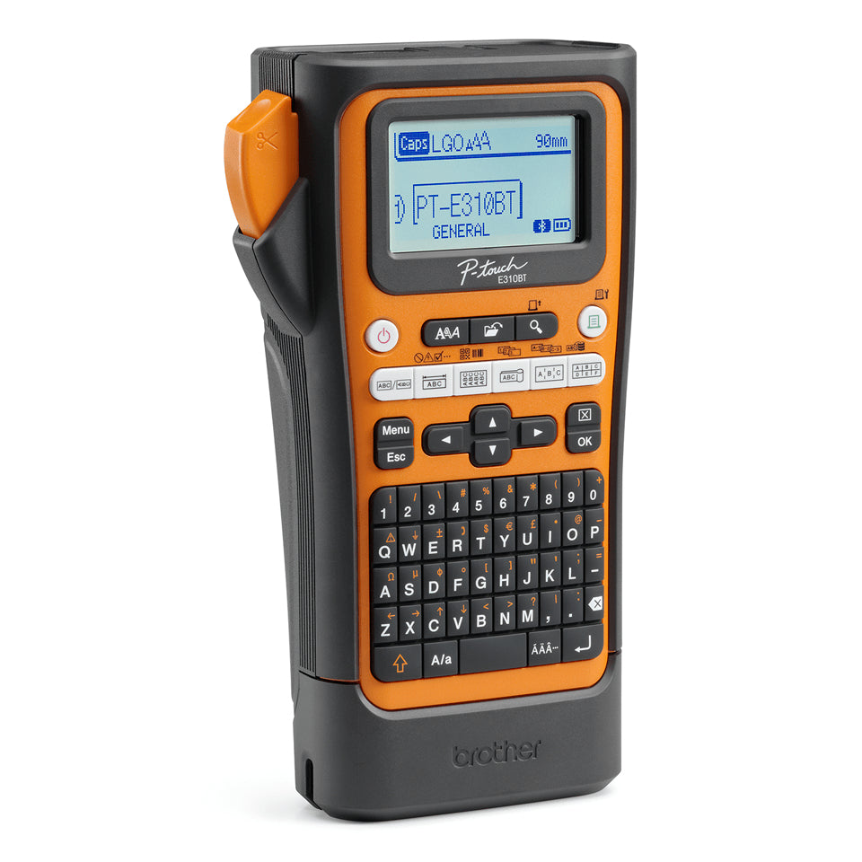 Brother PT-E310BTVP – Beschriftungsgerät, TZe/HSe bis 15,8 mm, 180×180 dpi, 20 mm/s, USB/Bluetooth