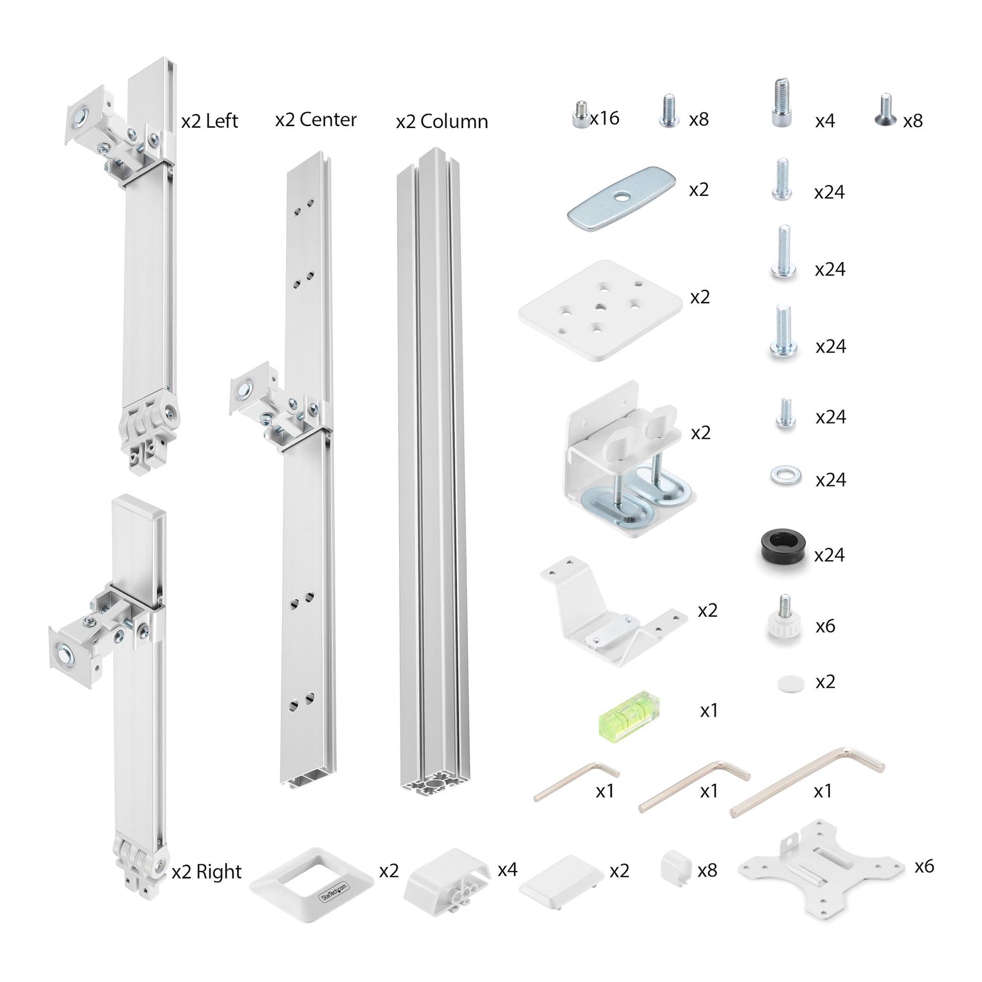 StarTech.com 6-MONITOR-ARM-A – Monitorarm Tischhalterung – 17–32" – VESA 75×75/100×100 mm