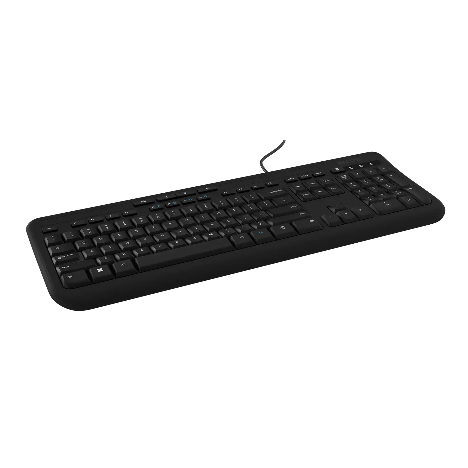 Incase Wired Keyboard 600 – Tastatur – kabelgebunden, USB – QWERTY (Nordisch) – Schwarz
