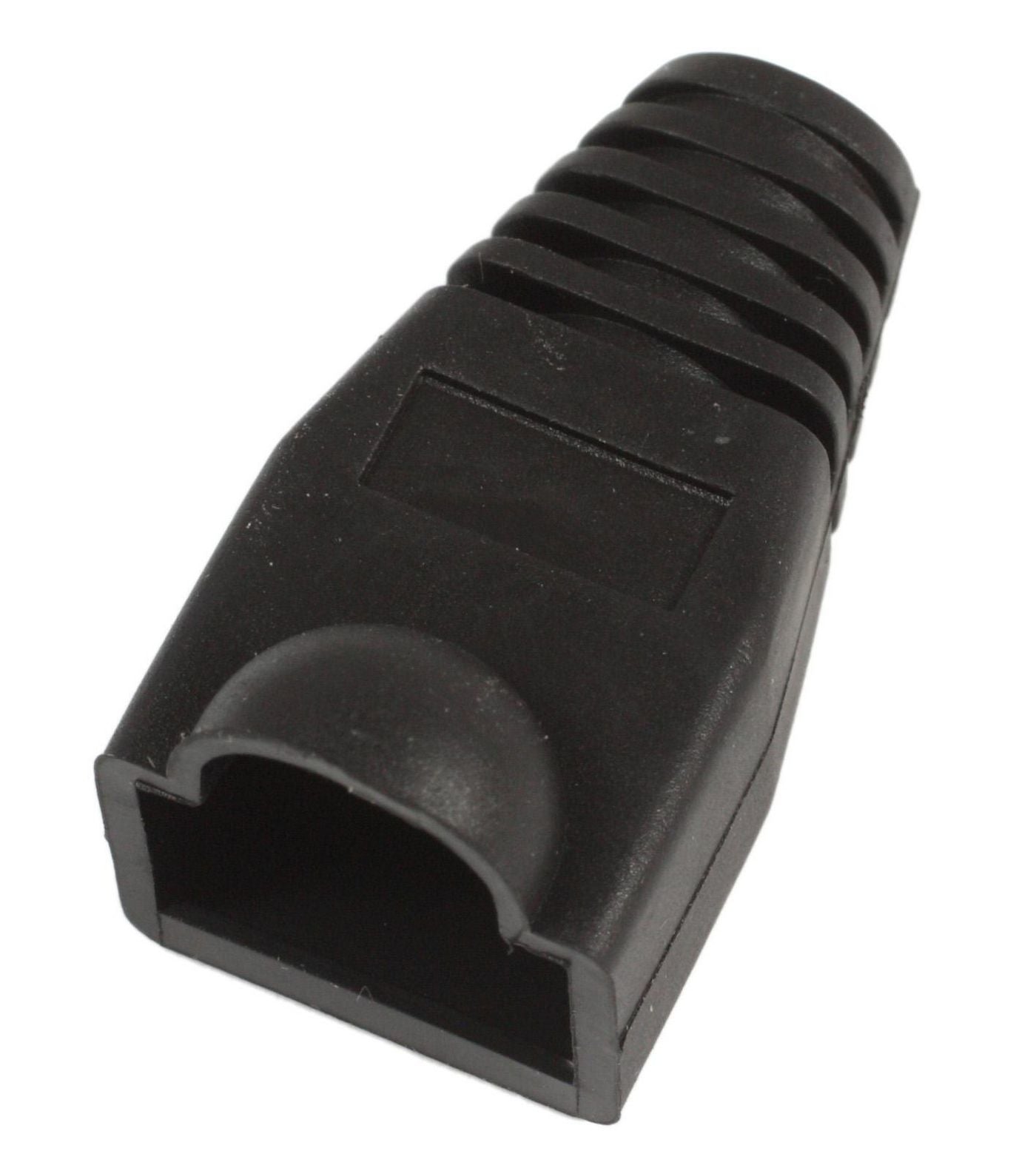 Microconnect RJ-45 Kabelschuh – Schwarz, 50er Pack