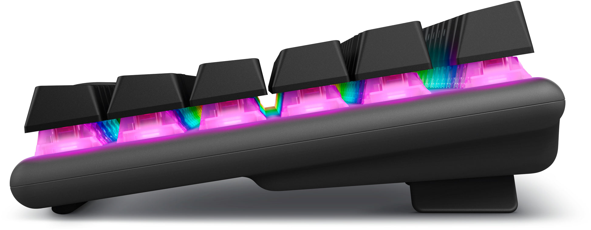 Alienware Pro Wireless – Gaming-Tastatur 75% – Mechanisch, RGB – Bluetooth & 2,4 GHz (USB-A-Empfänger) – Black Moon