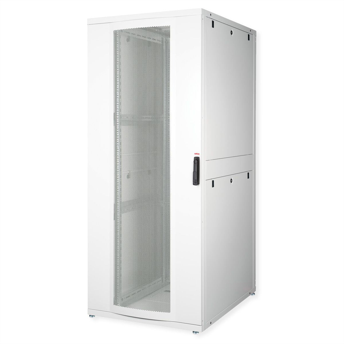ROLINE Pro – 19" Netzwerkschrank 42U, IP20, abschliessbar, 800 × 1000 × 1970 mm, lichtgrau, Stahl